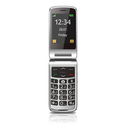beafon-sl645-silver-line-grosstastenklapphandy-negro