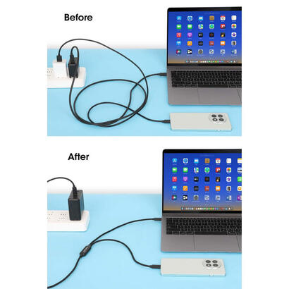 manhattan-dual-usb-c-ladecable-100-w-2-m-negro