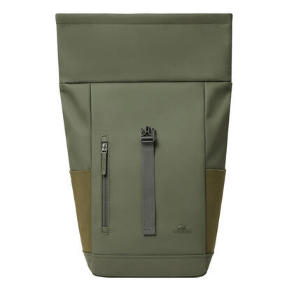 rivacase-eden-mochila-mochila-de-viaje-oliva-cuero-pu-poliester-tereftalato-de-polietileno-reciclado-rpet