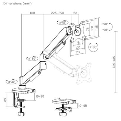 single-gas-spring-monitor-mount