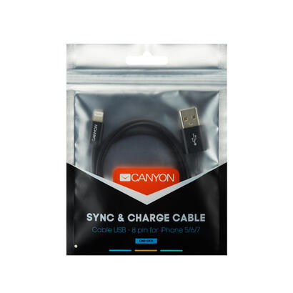 canyon-cne-cfi1b-cable-de-conector-lightning-1-m-negro
