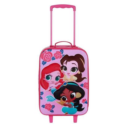 maleta-trolley-3d-flowers-princesas-disney-52cm