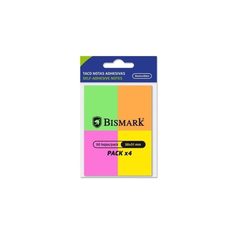 pack-de-24-unidades-bismark-pack-de-4-blocs-de-50-notas-adhesivas-38x51mm-4-colores-neon