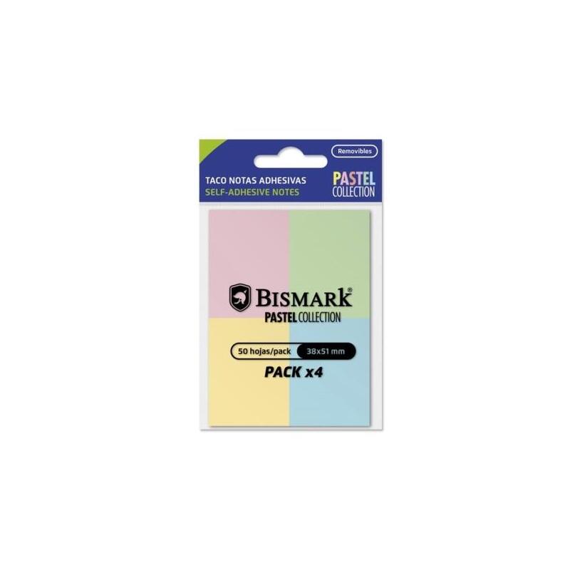 pack-de-24-unidades-bismark-pack-de-4-blocs-de-50-notas-adhesivas-38x51mm-4-colores-pastel pack-de-24-unidades-bismark-pack-de-4-blocs-de-50-notas-adhesivas-38x51mm-4-colores-pastel