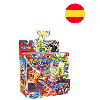 pack-de-36-unidades-sobre-juego-cartas-coleccionables-llamas-obsidianas-escarlata-y-pupura-pokemon-surtido-espanol