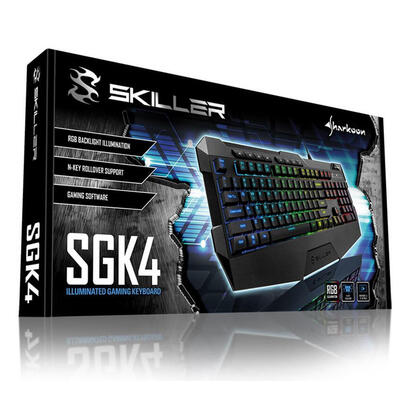 teclado-gaming-aleman-sharkoon-skiller-sgk4-negro