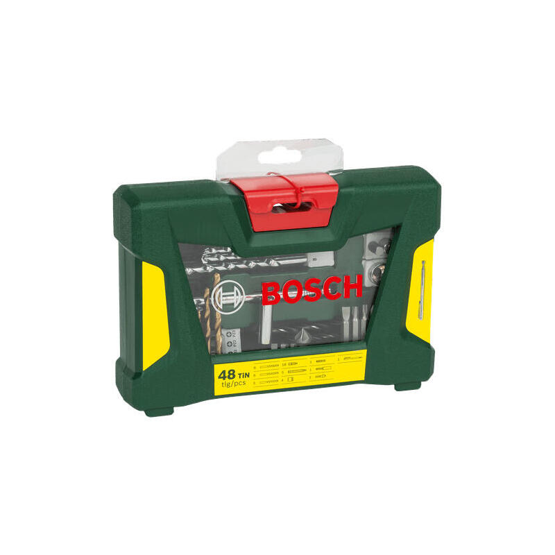 bosch-diy-garden-juego-de-brocas-y-brocas-v-line-tin-48-piezas-juego-de-brocas-y-brocas-verde-con-varilla-magnetica-2607017314