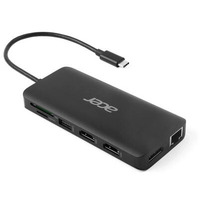 acer-usb-type-c-dongle-12-in-1-black-alambrico-usb-32-gen-1-31-gen-1-type-c-negro