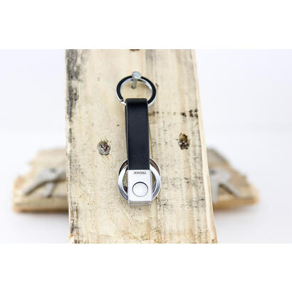 troika-twister-anilla-de-llavero-negro-plata