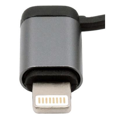 exsys-ex-k1403-2-cable-usb-usb-20-1-m-usb-a-usb-c-negro-gris