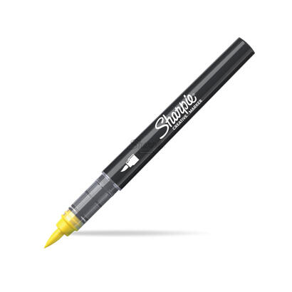 sharpie-kreativmarker-pinselspitze-acryl-amarillo