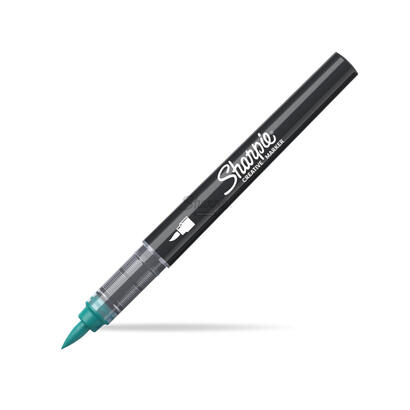 sharpie-kreativmarker-pinselspitze-acryl-verde