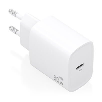 aisens-cargador-gan-30w-1xusb-c-pd30-blanco