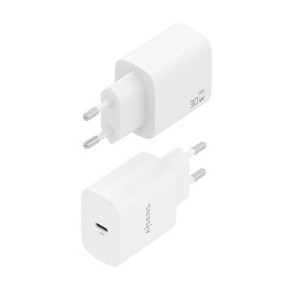 aisens-cargador-gan-30w-1xusb-c-pd30-blanco