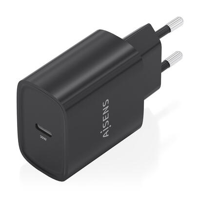 aisens-cargador-gan-30w-1xusb-c-pd30-negro