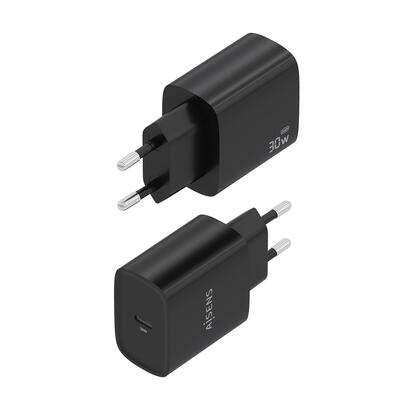 aisens-cargador-gan-30w-1xusb-c-pd30-negro
