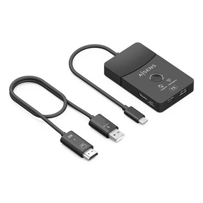 aisens-docking-usb-c-a-hdmi-1080p60hz-inalambrico-30m-1xhdmi-4k60hz-cable-2xusb-c-1xusb-a-1xusb-c-pd-100w-negro