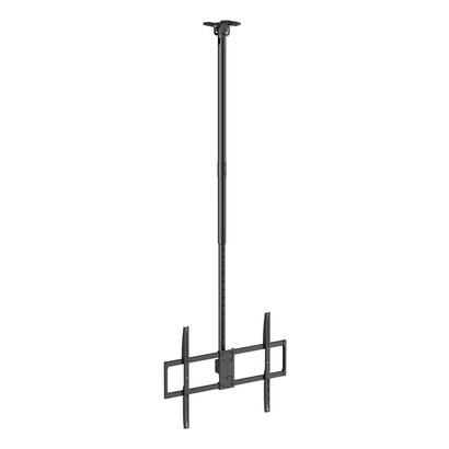 aisens-soporte-de-techo-pro-giratorio-inclinable-extensible-y-nivelable-para-monitortv-80kg-de-50-100-negro