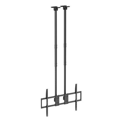 aisens-soporte-de-techo-pro-inclinable-extensible-y-nivelable-para-monitortv-120kg-de-60-120-negro