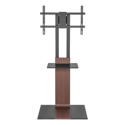 aisens-soporte-de-suelo-con-bandeja-dvd-para-monitortv-50kg-de-37-86-negro-marron