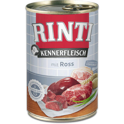 rinti-kennerfleisch-horse-comida-humeda-para-perros-400g