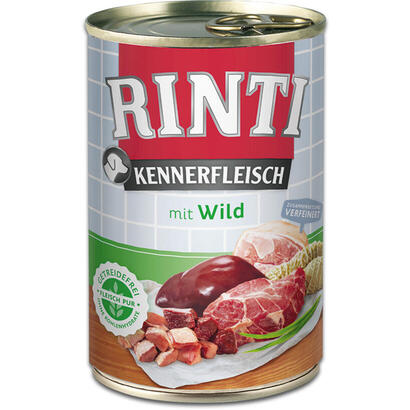 rinti-kennerfleisch-venison-comida-humeda-para-perros-400g