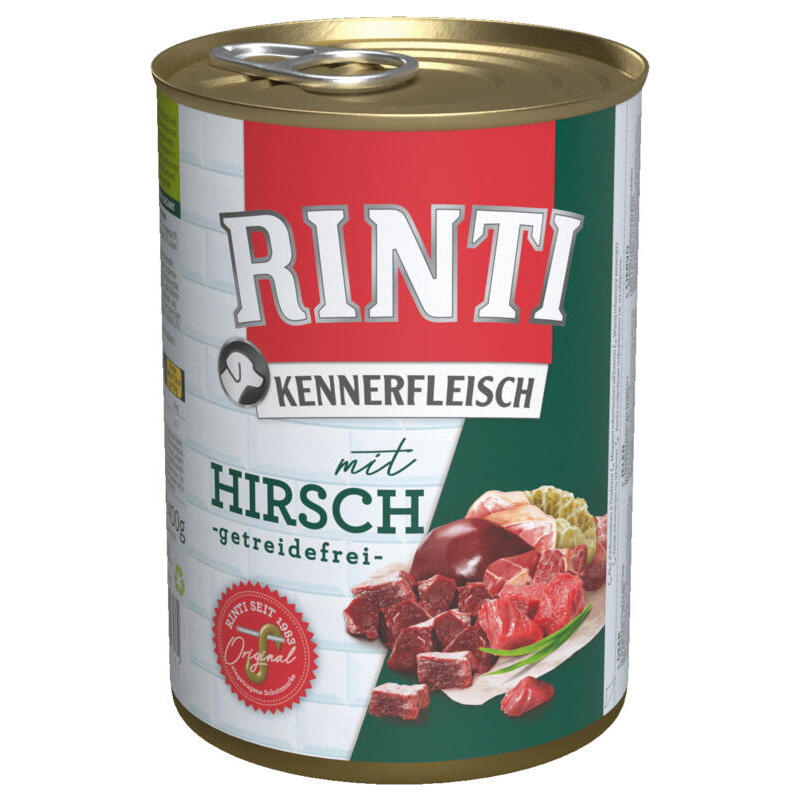 rinti-kennerfleisch-deer-comida-humeda-para-perros-400g
