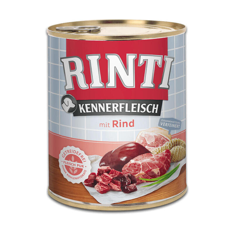 rinti-kennerfleisch-beef-comida-humeda-para-perros-800g