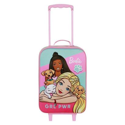 maleta-trolley-3d-pets-barbie-52cm