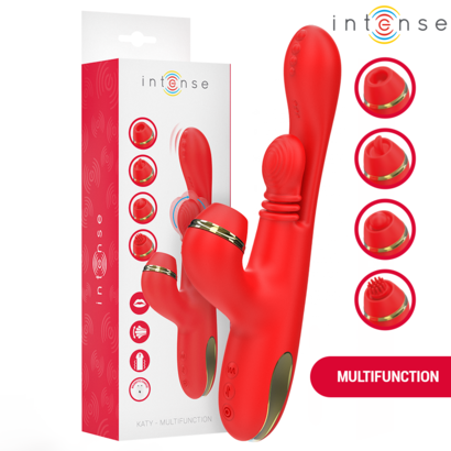 intense-katy-estimulador-clitoris-multifuncion-4-cabezales-intercambiables-rojo