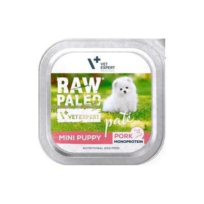 raw-paleo-pate-mini-puppy-pork-comida-humeda-para-perros-150g