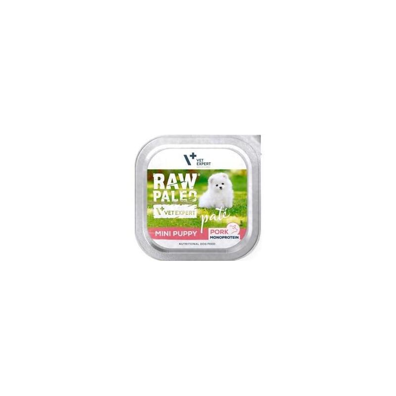 raw-paleo-pate-mini-puppy-pork-comida-humeda-para-perros-150g