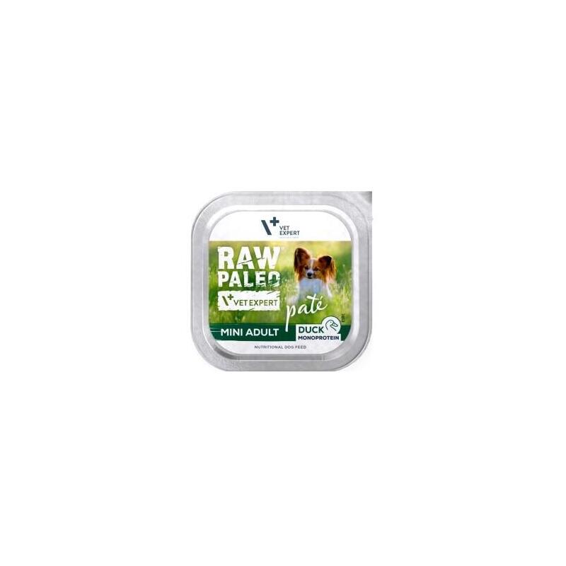 raw-paleo-pate-mini-adult-duck-comida-humeda-para-perros-150g
