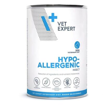 vet-expert-hypoallergenic-insect-comida-humeda-para-perros-400g
