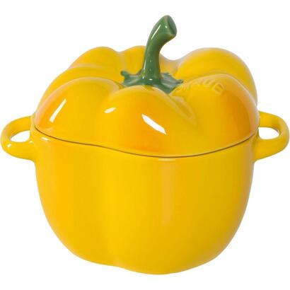 staub-la-cocotte-paprika-450-ml-gelb-keramik