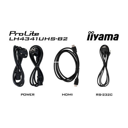 television-iiyama-lh4341uhs-b2-43-negro-brillante