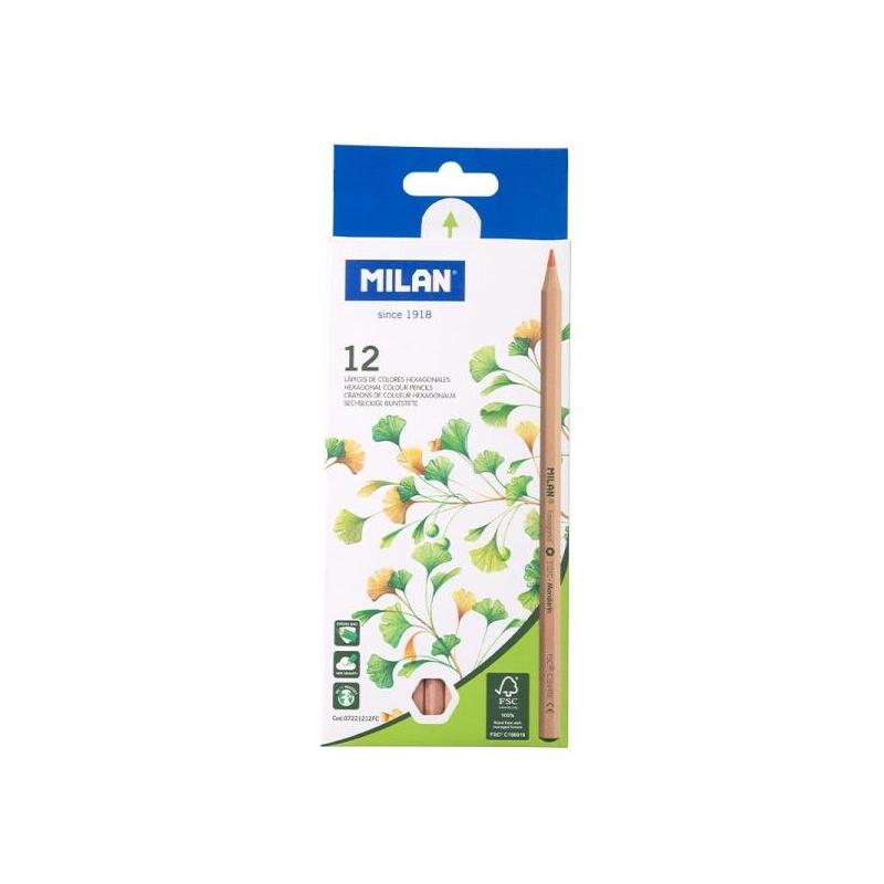 milan-pack-de-12-lapices-hexagonales-de-colores-mina-29mm-resistente-a-la-rotura-madera-certificada-fsc-