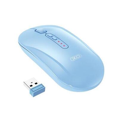 xo-m13-raton-inalambrico-bluetooth-y-rf-24ghz-1600dpi-azul