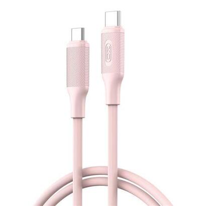 xo-nbq265b-cable-usb-c-macho-a-usb-c-macho-1m-60w-rosa