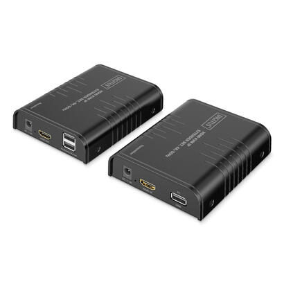 digitus-extender-set-hdmi-kvm-4k-60hz-negro