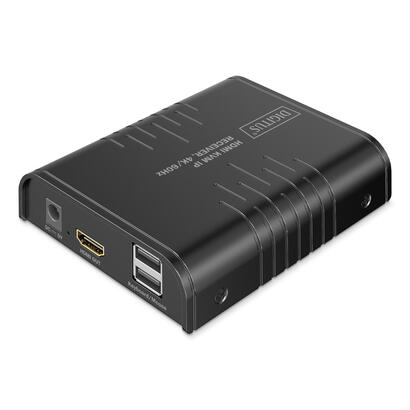digitus-hdmi-kvm-ip-receptor-conmutador-kvm-negro-4k60hz-ds-55356