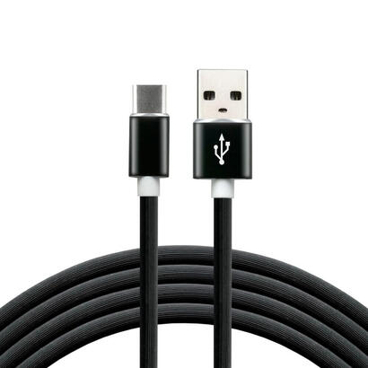 cable-everactive-usb-c-1m-negro-silicona-soporte-de-carga-rapida-3a-cbs-1cb