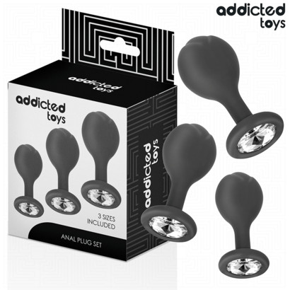 addicted-toys-set-de-3-plug-silicona-anal-con-joya
