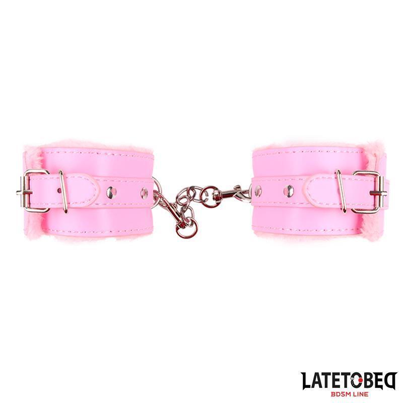 esposas-para-tobillos-con-pelo-rosa