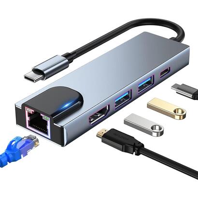 adaptador-usb-c-para-portatil-con-2-x-usb-30-1-x-usbc-pd100w-1-x-hdmi-4k-1-x-red-lan-rj45