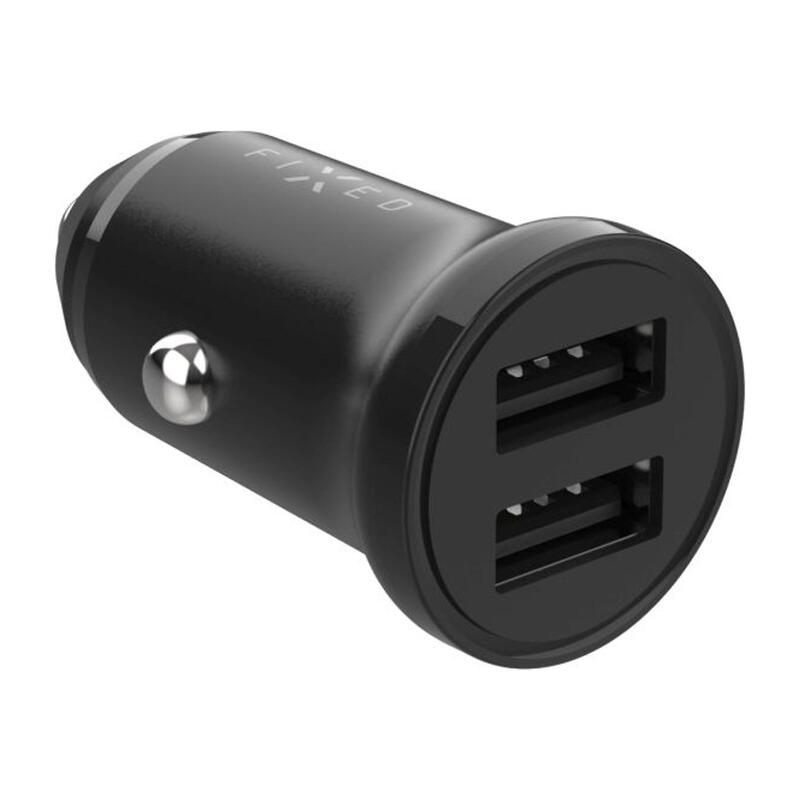 fixed-dual-usb-car-charger-15w-black