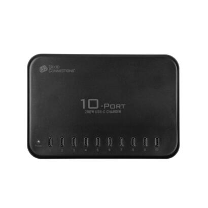 alcasa-pca-d007s-cargador-de-dispositivo-movil-tableta-negro-corriente-alterna-carga-rapida-interior