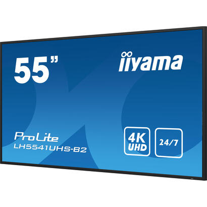 iiyama-lh5541uhs-b2-55-3840x2160-4k-uhd-ips-panel-1precent-haze-landscape-and-portrait-mode-speakers-2x-10w-vga-3x-hdmi-500cd-m2