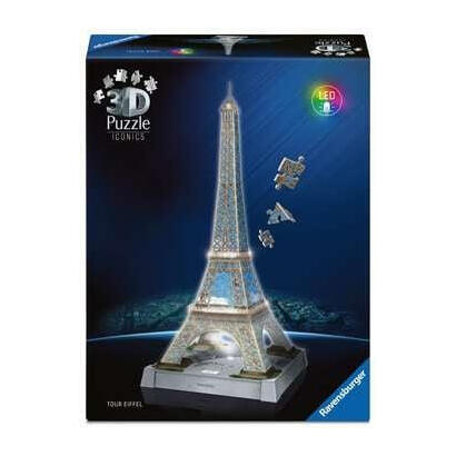 ravensburger-puzzle-3d-iconics-torre-eiffel-con-luz-216-piezas-12008024