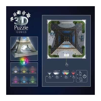 ravensburger-puzzle-3d-iconics-torre-eiffel-con-luz-216-piezas-12008024